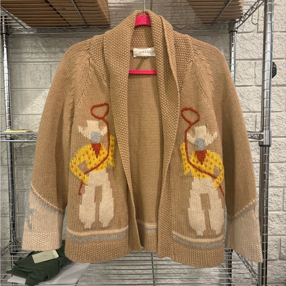 THE GREAT. Sweaters - THE GREAT. The Cowboy Lodge Cardigan (RARE) size 2